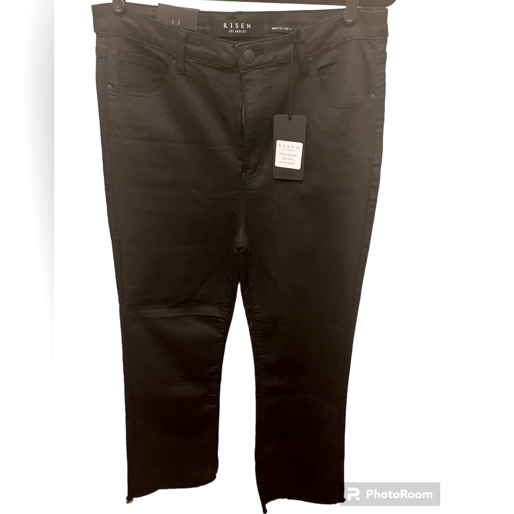 NWT Risen women’s black jeans.  Size 15, but fit women’s size 12.